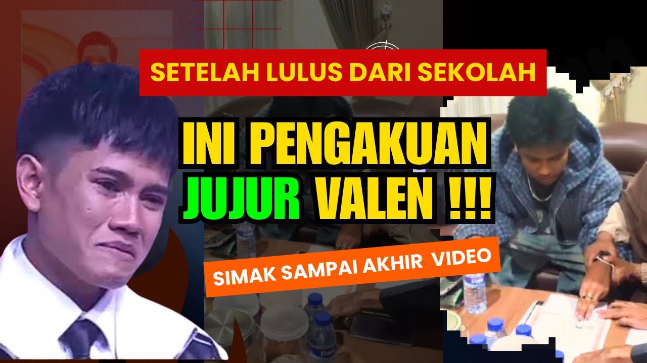 GEMPAR !!! VALEN cap tiga jari di sekolah | kenangan lamanya bikin guru geleng-geleng