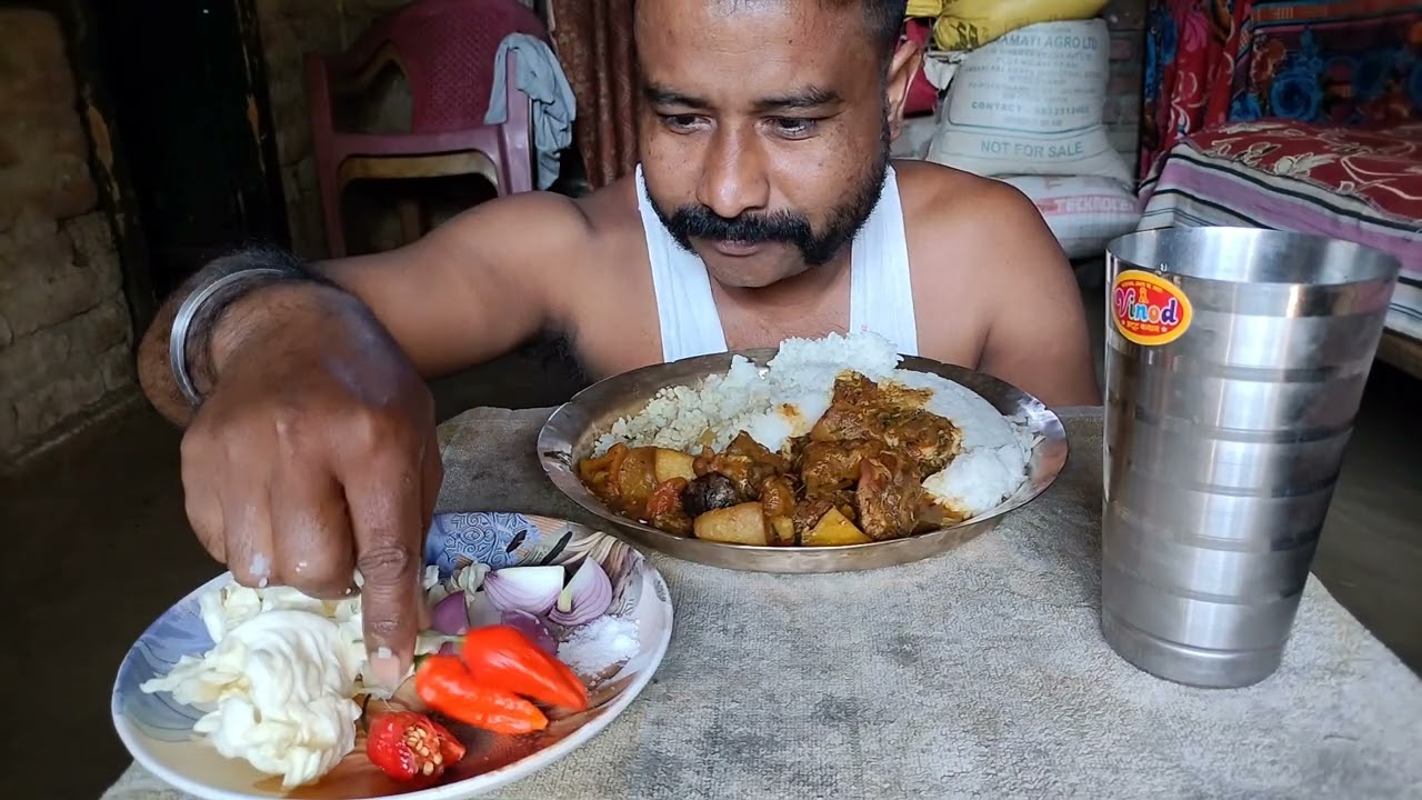 লোকেল মুৰগী আঞ্জাৰে এসাঁজ/#assam_food_vlog #axomia_lahon