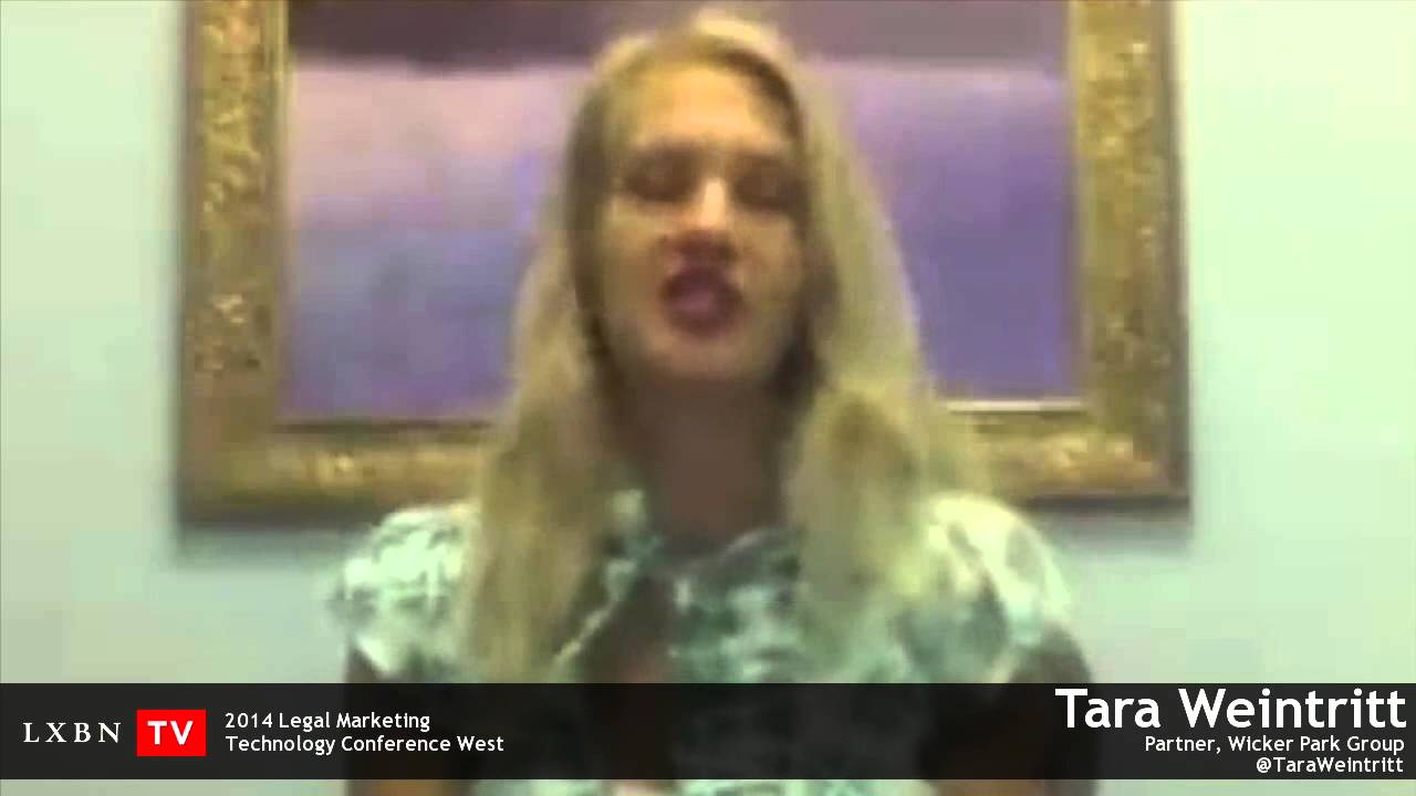 Tara Weintritt explains how to set expectations as a legal marketer