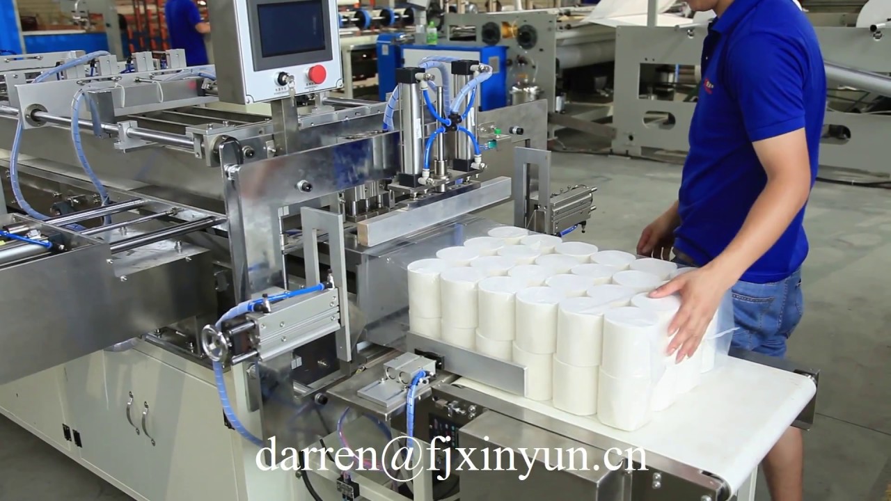 High speed small toilet paper roll bathroom tissue making machine production line