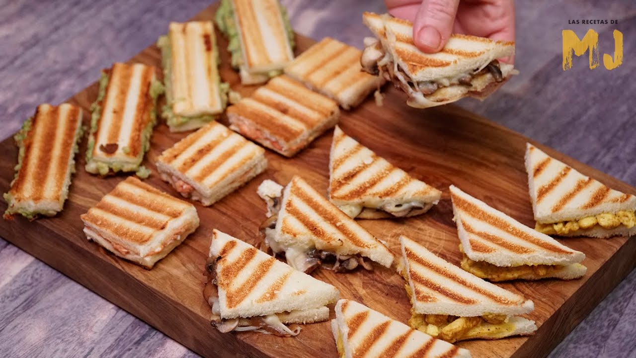 Aperitivos informales para impresionar a tus invitados: canapés calientes con pan de molde