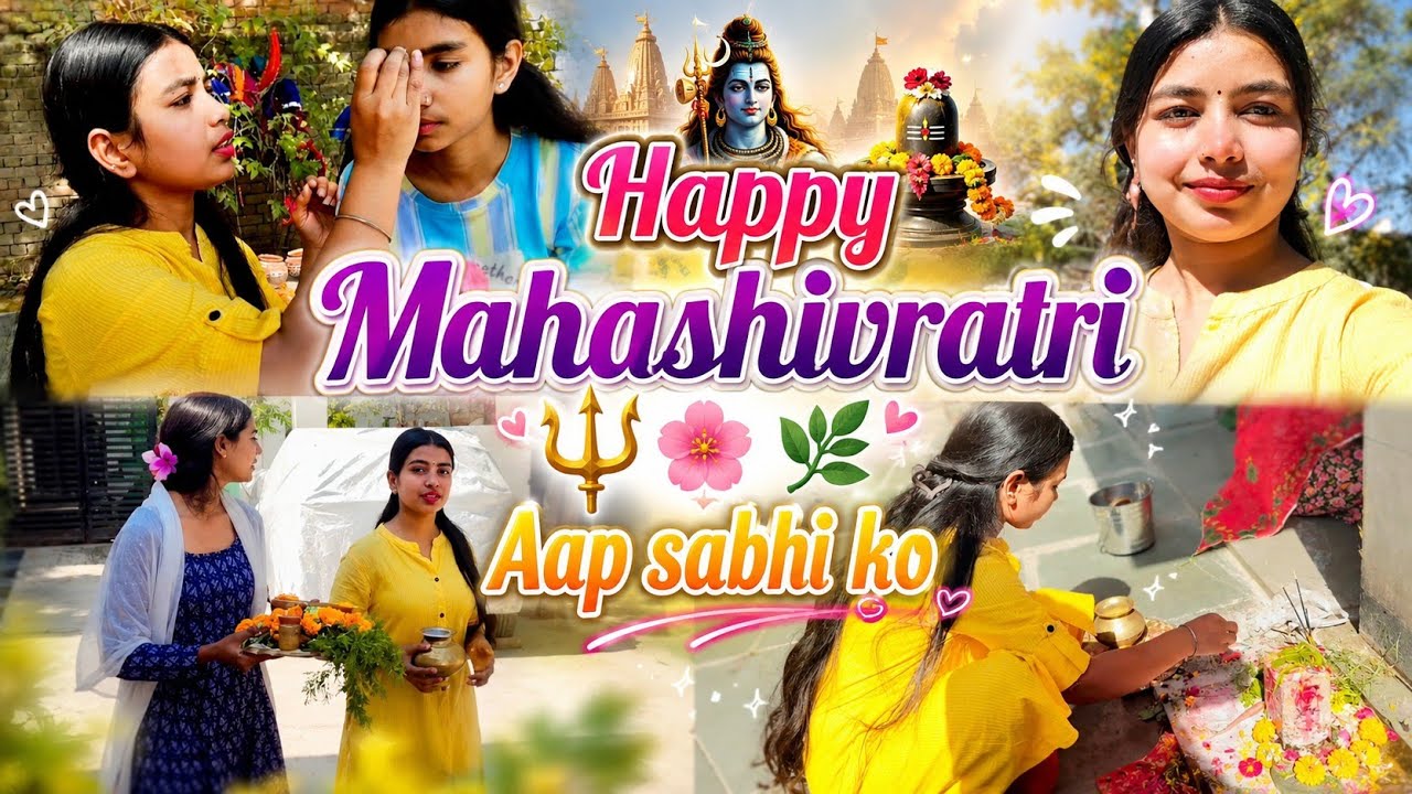 Happy Mahashivratri aap sabhi ko | #youtubevlog #explorepage #viral @Priyuguptaofficial2244 