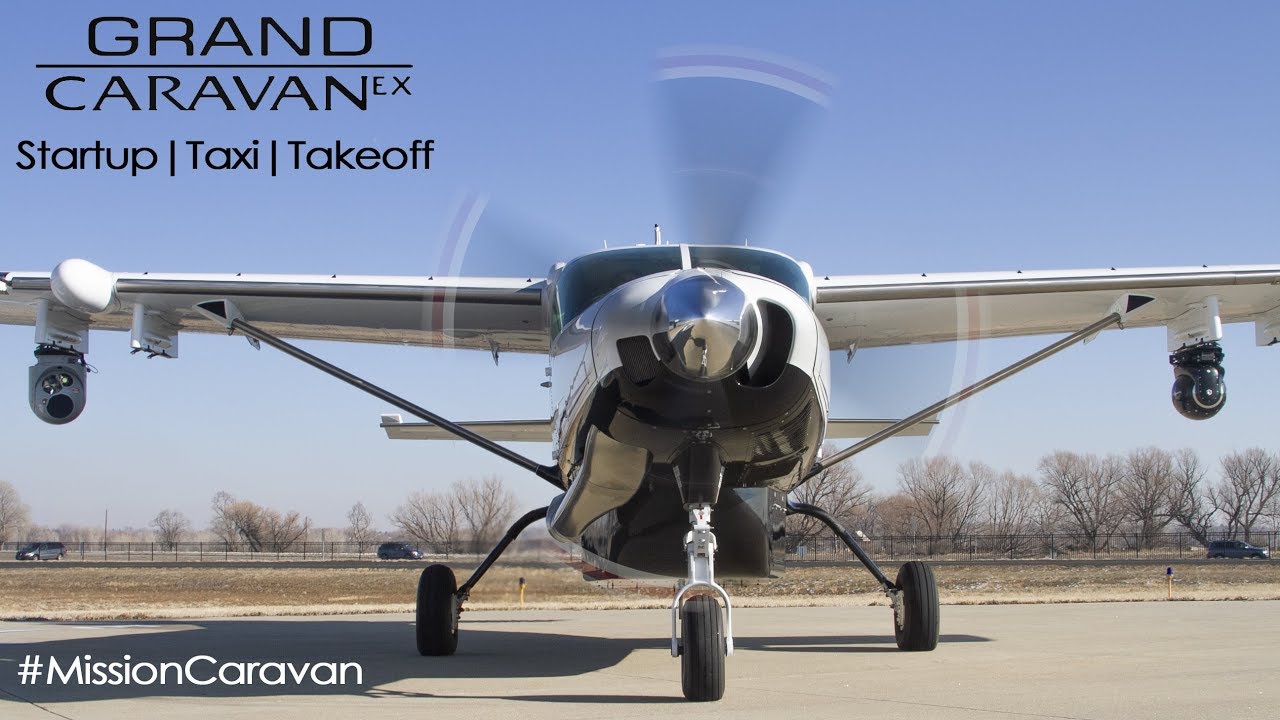 Cessna Grand Caravan EX | Start, Taxi, Takeoff