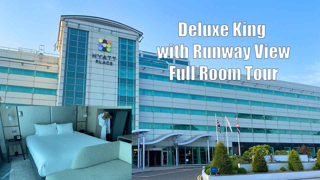 Экскурсия по номеру Deluxe отеля Hyatt Place в аэропорту Хитроу