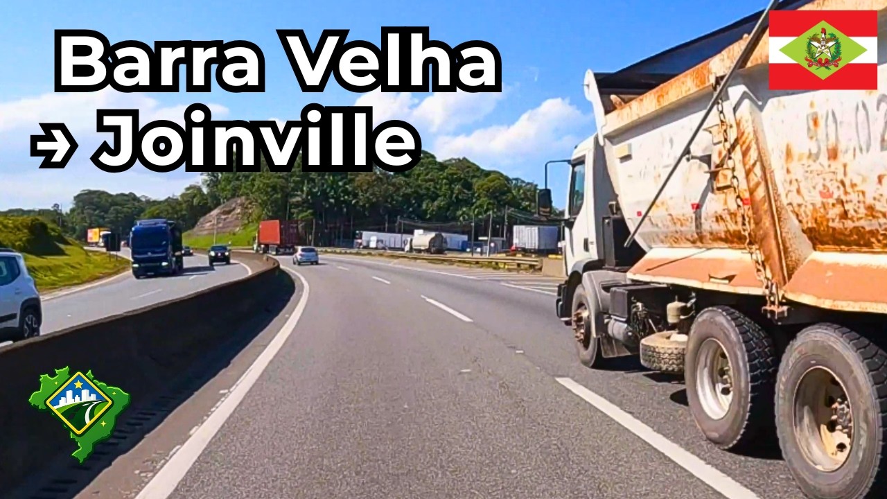 BR-101: Rumo à Maior Cidade de SC! De Barra Velha a Joinville (SC)