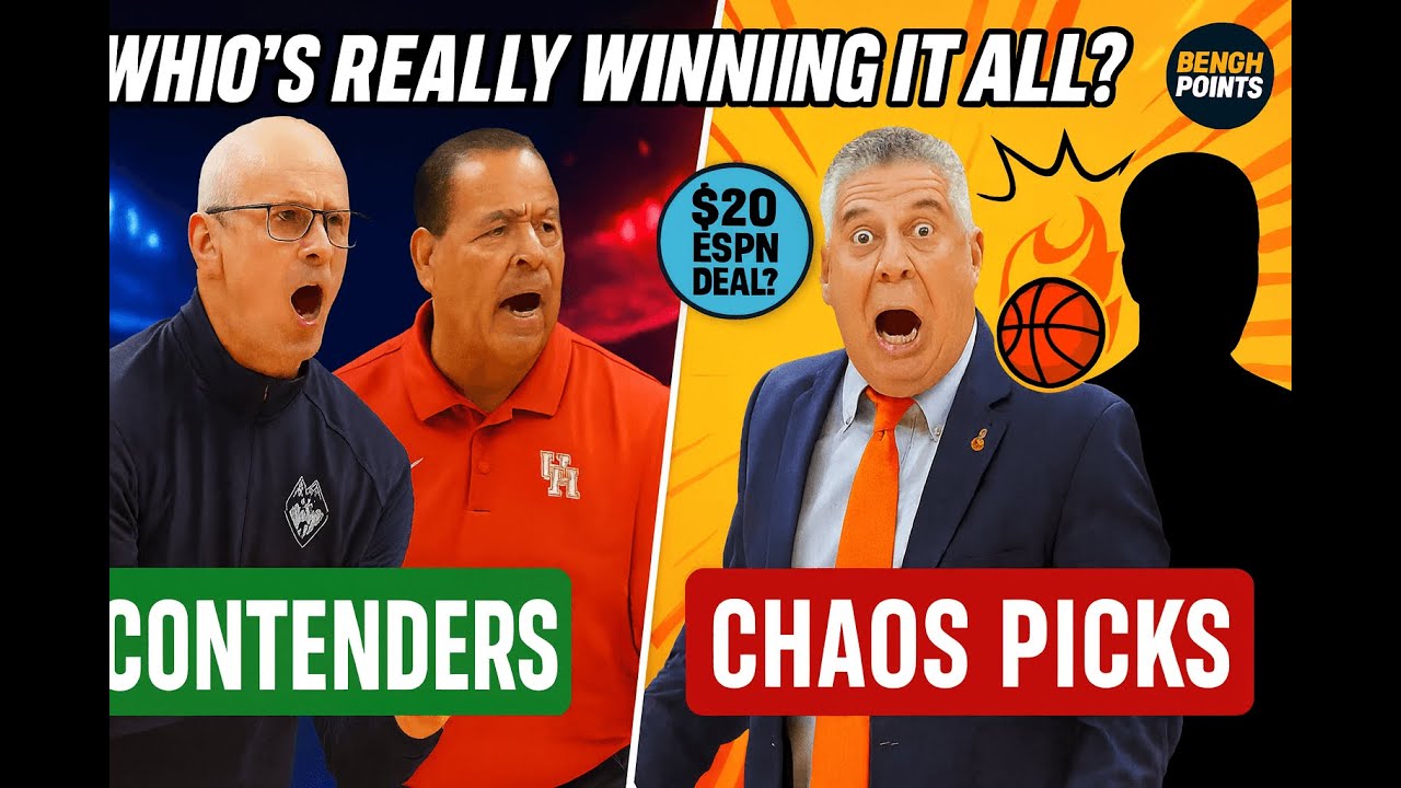 🏆 College Hoops’ Real Title Contenders + Our Wild Player of the Year Picks | Bench Points Ep. 8