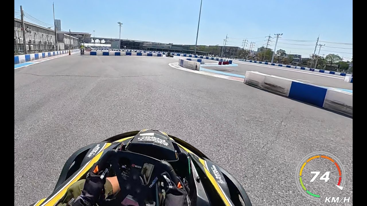 Russ back in Kart 50 w/Speedo