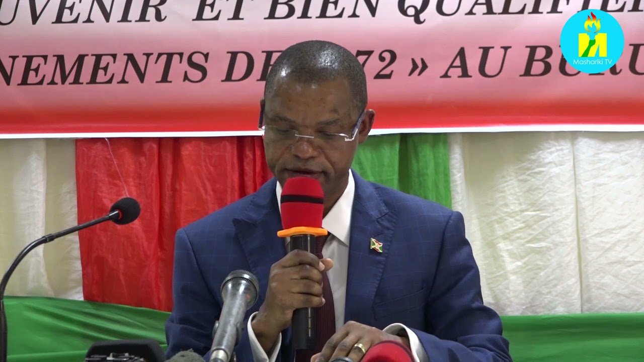 Le S&eacute;nat du #Burundi a organis&eacute; une s&eacute;rie de conf&eacute;rences de t&eacute;moignages sur les &laquo;&eacute;v&egrave;nements de 1972&raquo;
