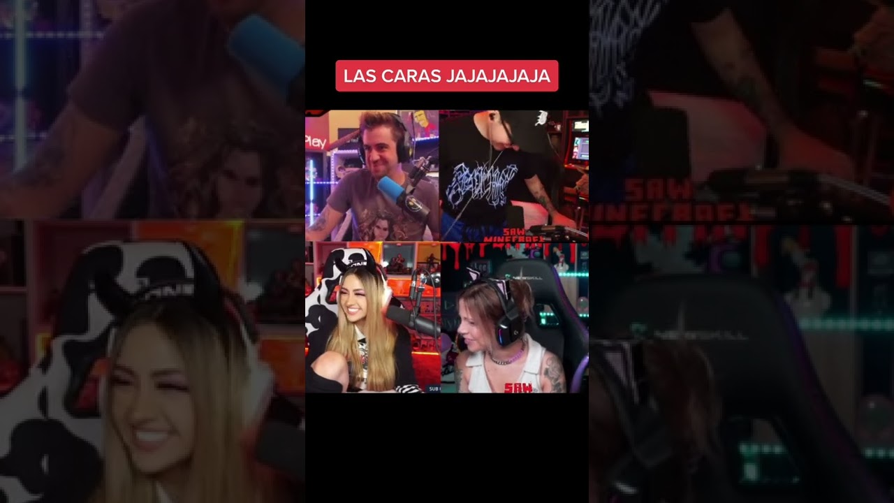 Sus reacciones JAJAJAJQJA #auron #biyin #arigameplays #juansguarnizo