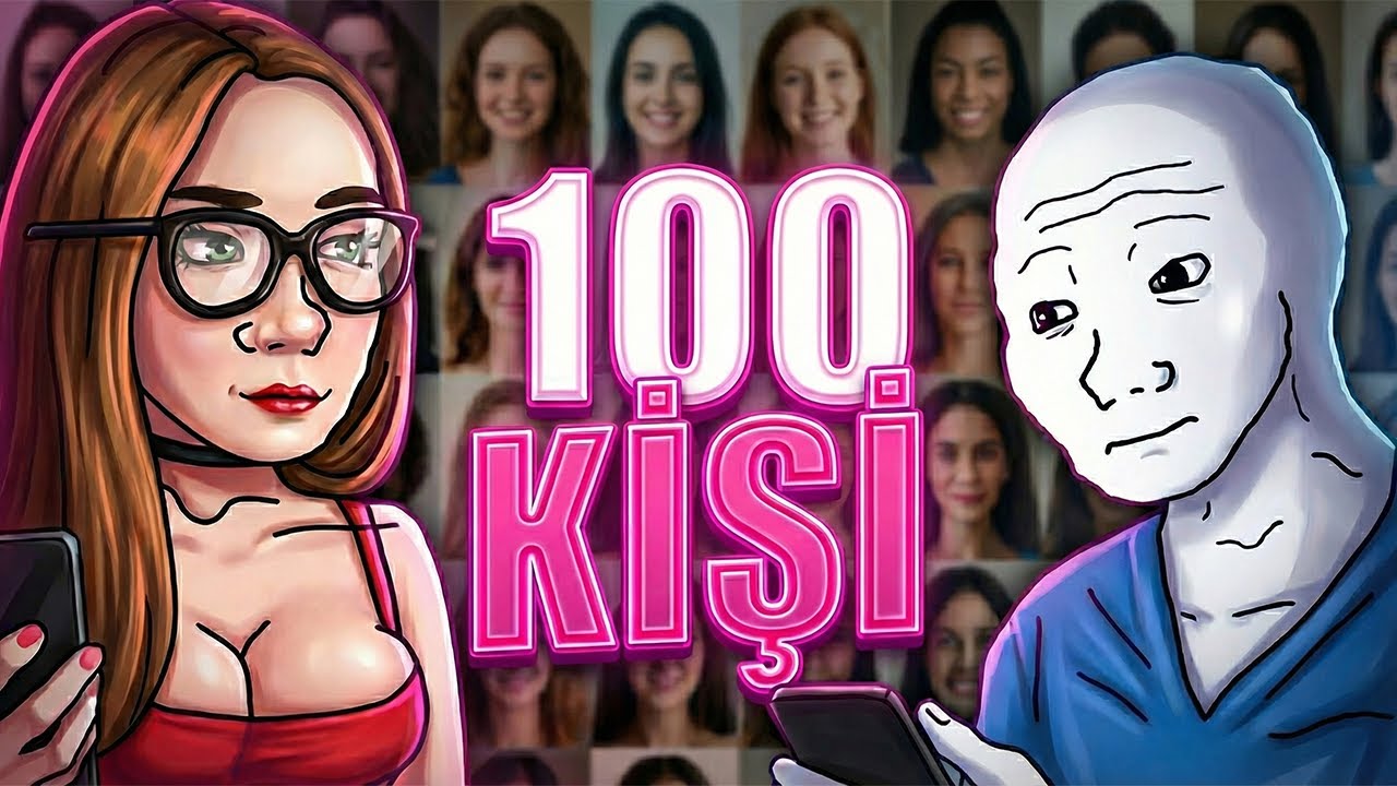 100 KADIN ve 100 ERKEĞE AYNI MESAJI ATTIM! (deney)