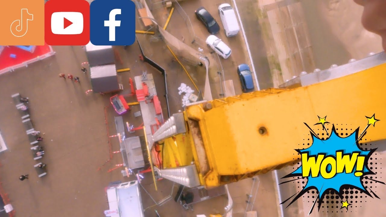 Blackpool Pov on ride footage of scary booster