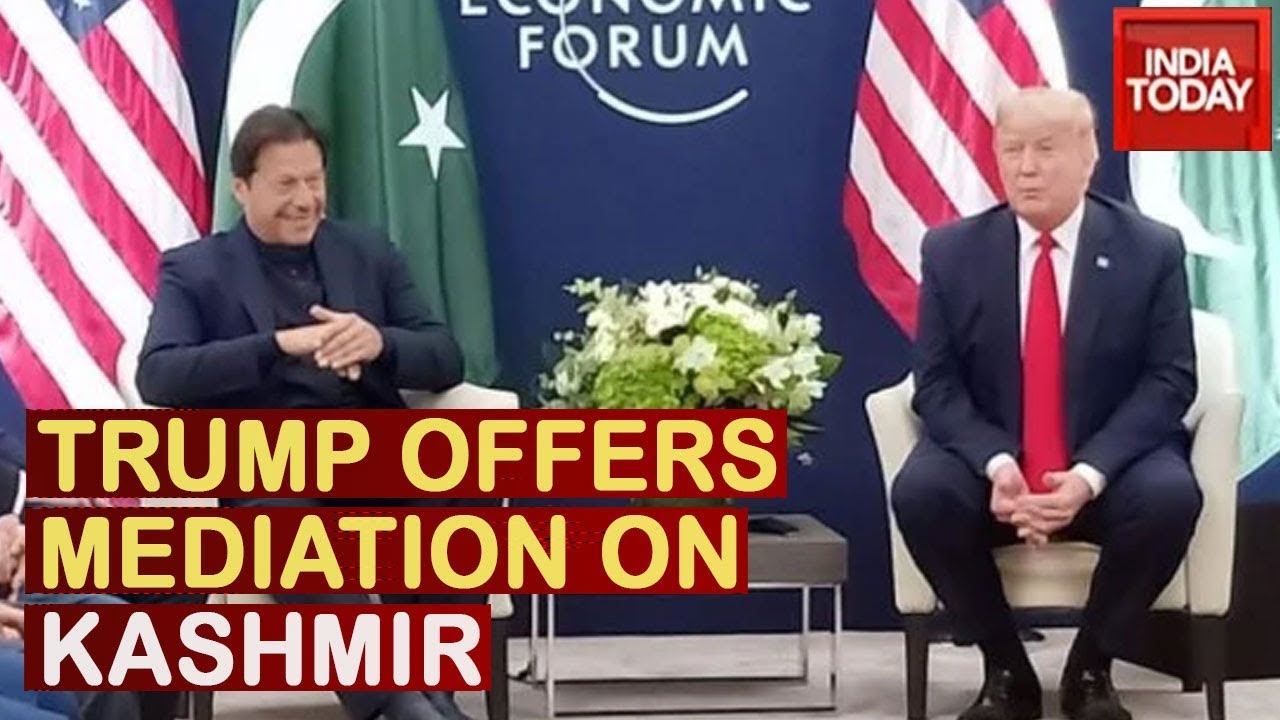Davos 2020: Imran Khan, Donald Trump 'Discuss Kashmir'; Trump Offers Mediation