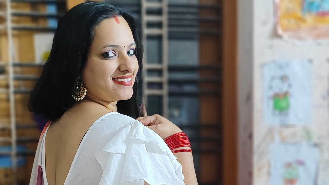 Saree Draping Video...Part 2🥻🥻😘😘&hearts;️ #vlog #vlogs #saree #draping #women #womenempowerment #awareness