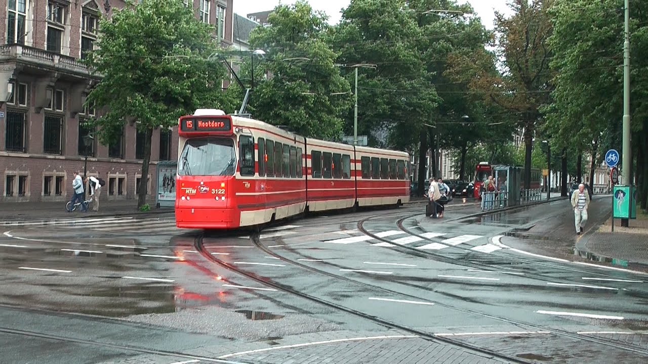 Trams in Den Haag / The Hague