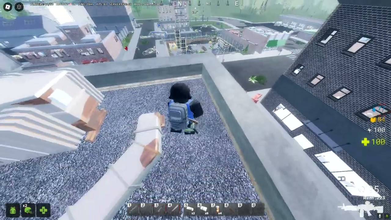 EP1 Solo Roblox Aftermath My Story At Paradise / Camping Man