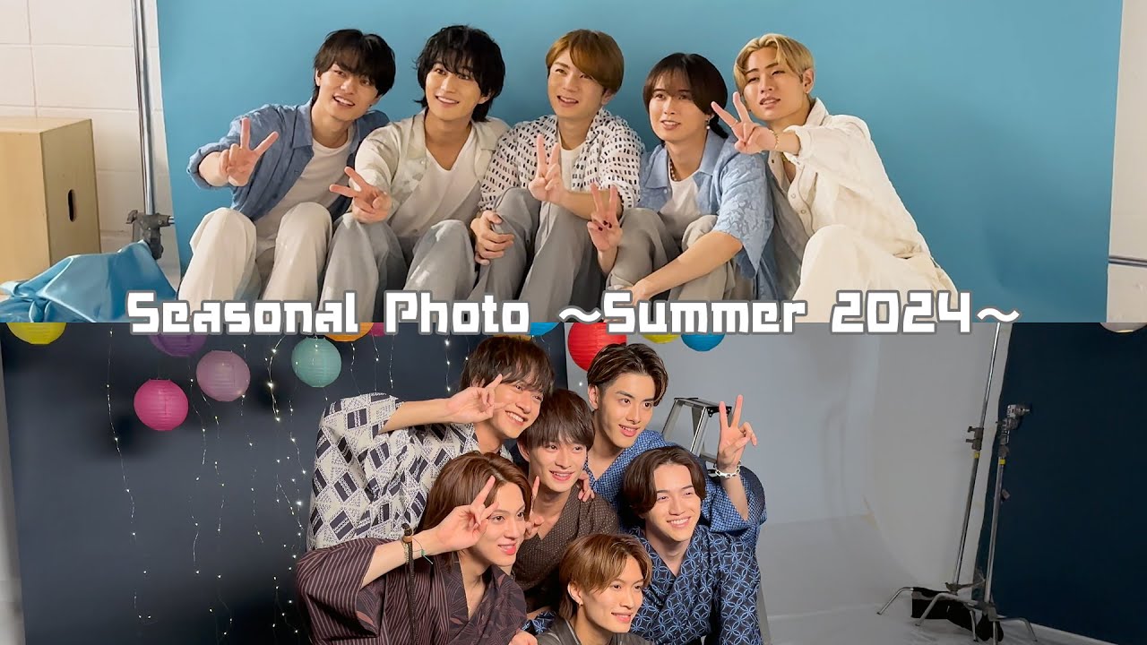 【Seasonal Photo ～Summer 2024～】HiHi Jets／美 少年 Shooting Scene