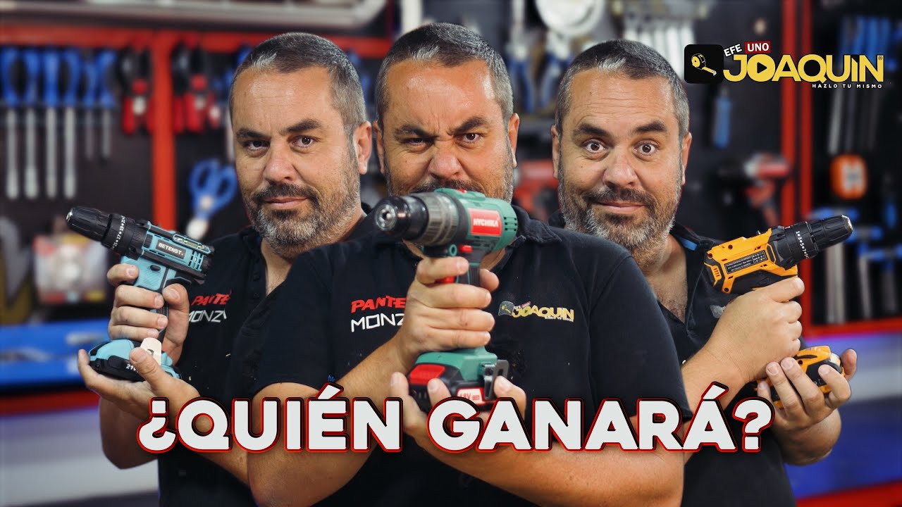 LOS 3 TALADROS MAS VENDIDOS DE AMAZON POR MENOS DE 55€