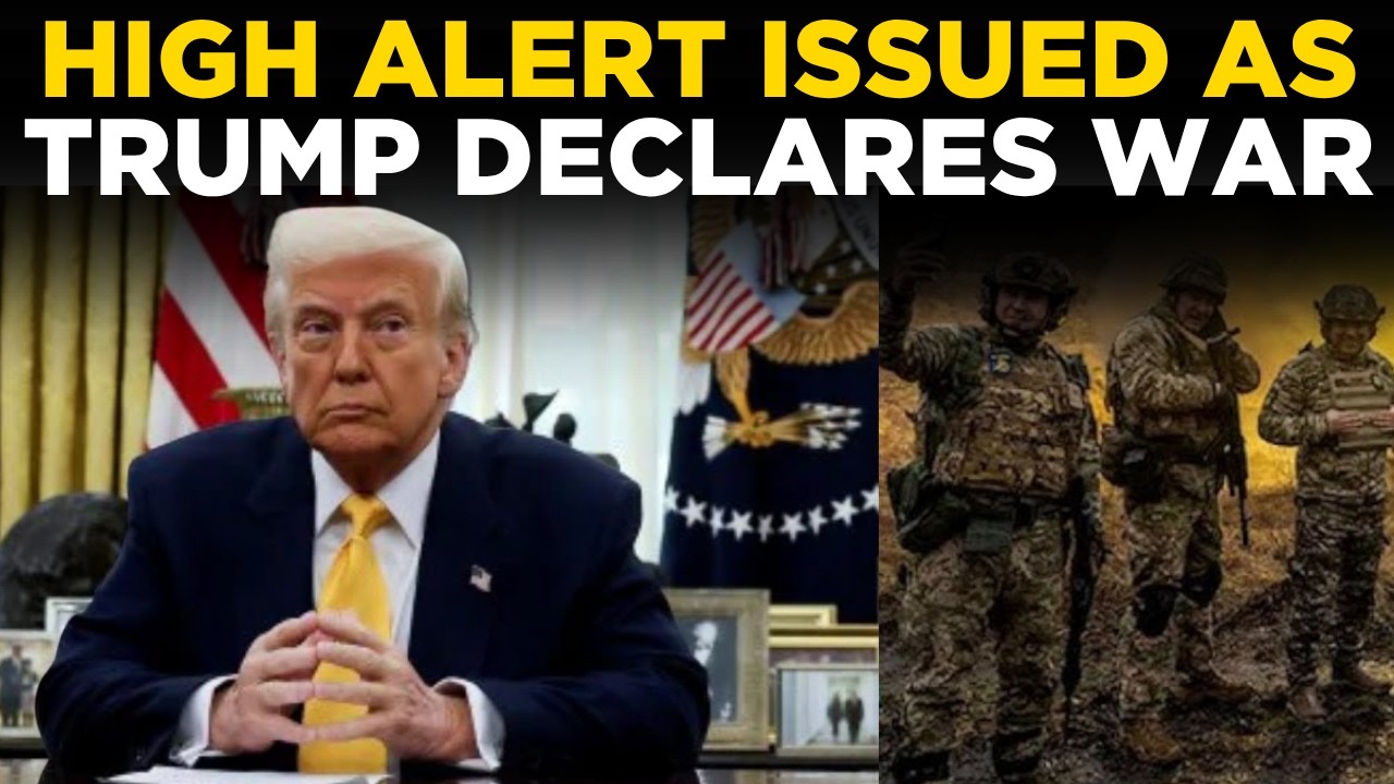 Trump Speech LIVE | President Trump Declares War | National emergency at the us iran tension