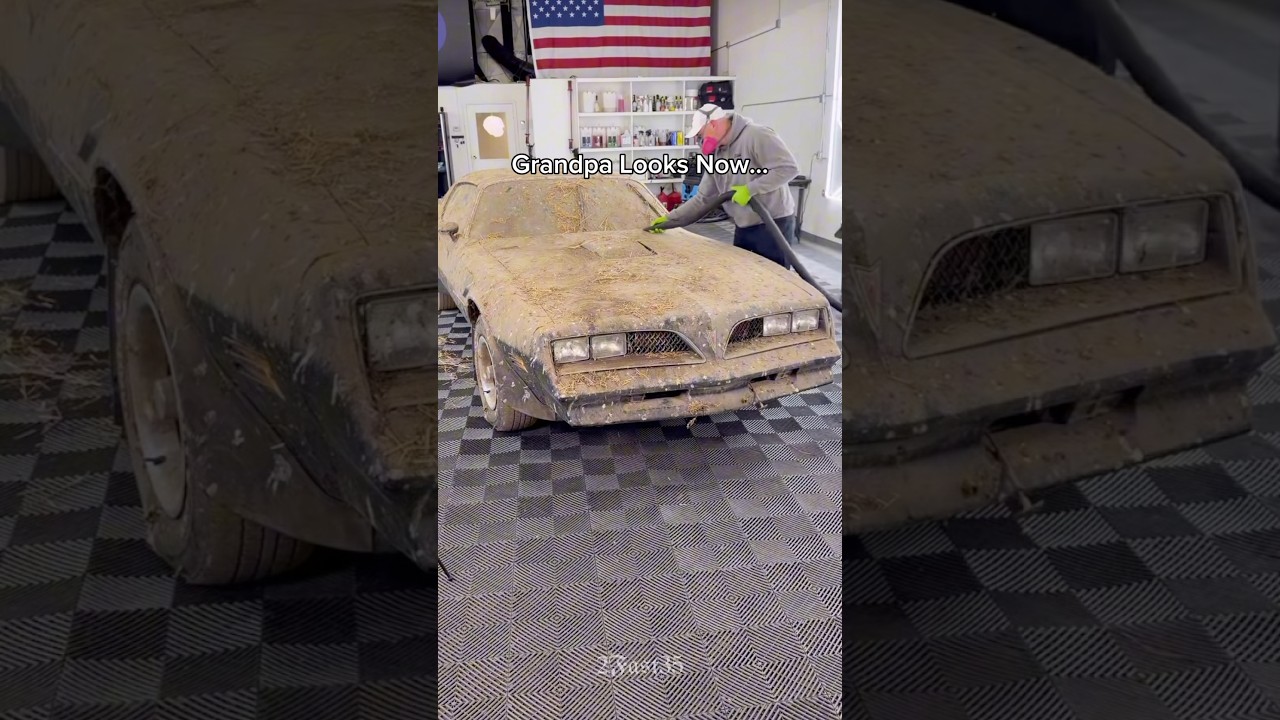 Restored Trans am Garage Found&hellip; #shorts