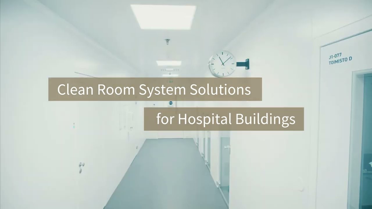 Fl&auml;ktGroup Clean Room System Solutions for Hospital - EN