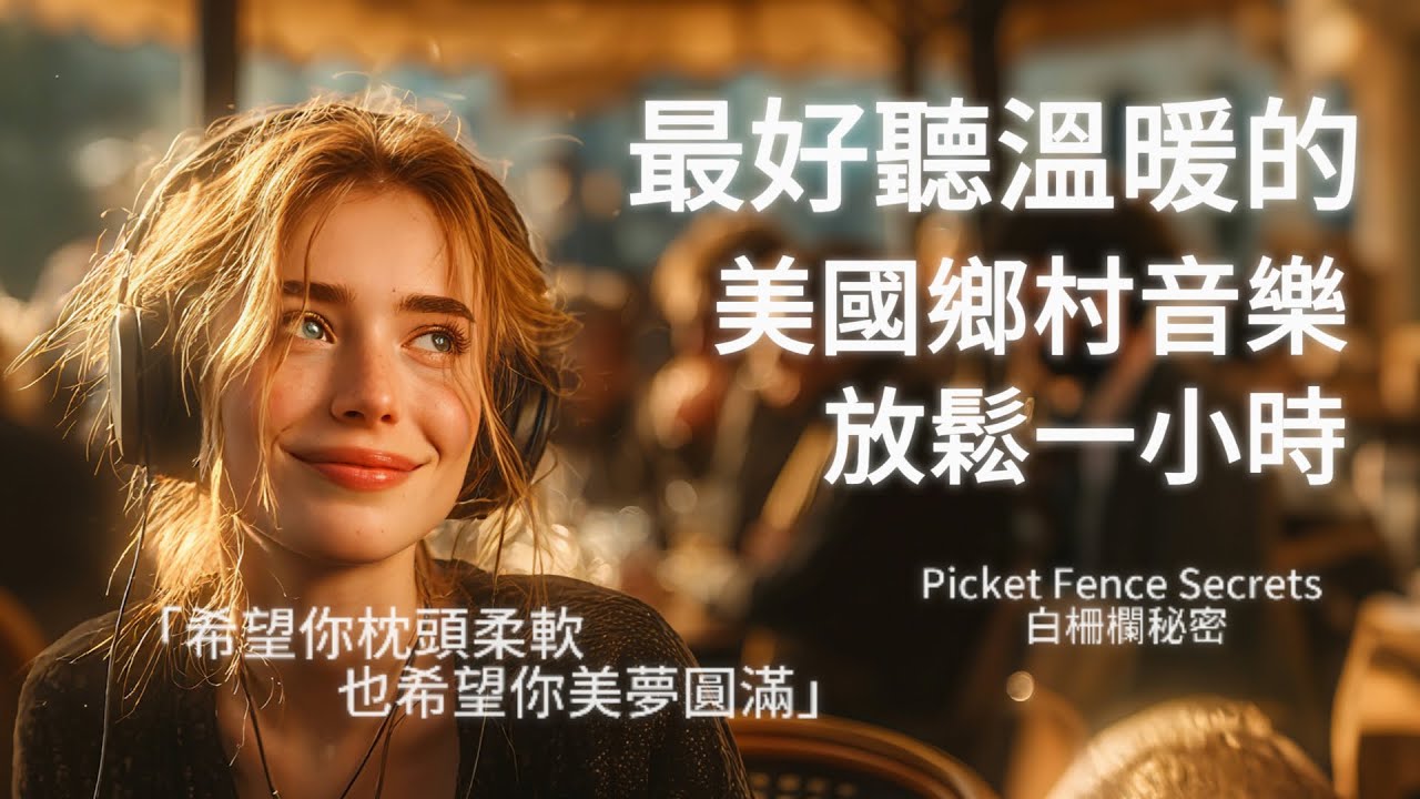 【溫暖休閒歌單】2025好聽美國鄉村音樂 x 溫柔女聲 x 熱愛自己的心｜♫陪你一起下班\學習\候車\散步的背景歌單｜Love Songs #chillmusic #folkmusic