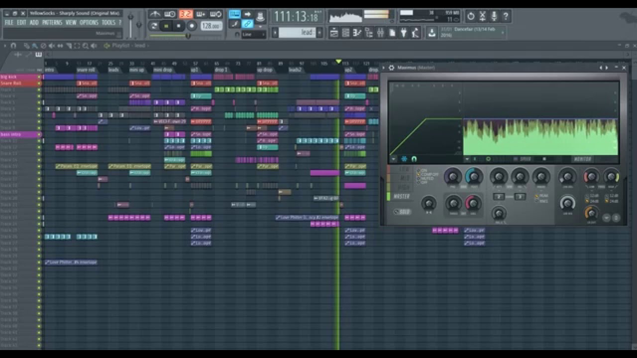 YellowSocks - Sharply Sound (Original Mix) 【FL Studio Playthrough】