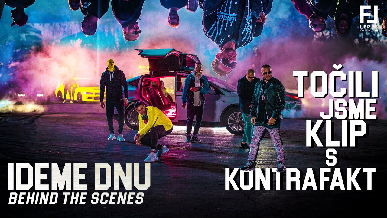 Driftování s Kontrafakt! | Klip Ideme dnu | Behind The Scenes