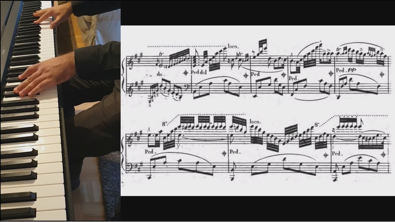 Carl Czerny - Etude Op.692/10     [in Czerny's tempo]
