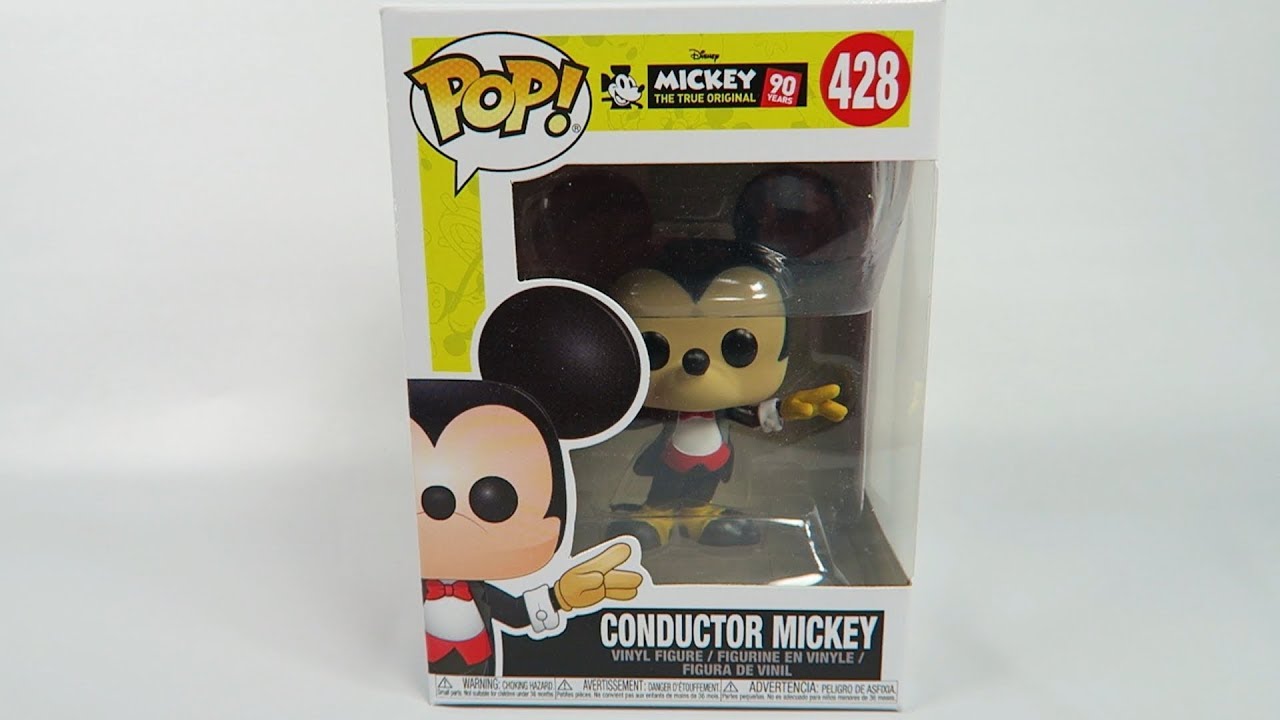 Funko Pop Vinyl Mickey The True Original Conductor Mickey Unboxing