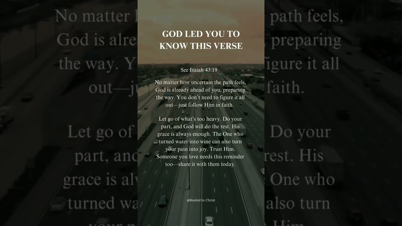 God Is Making a Way – Isaiah 