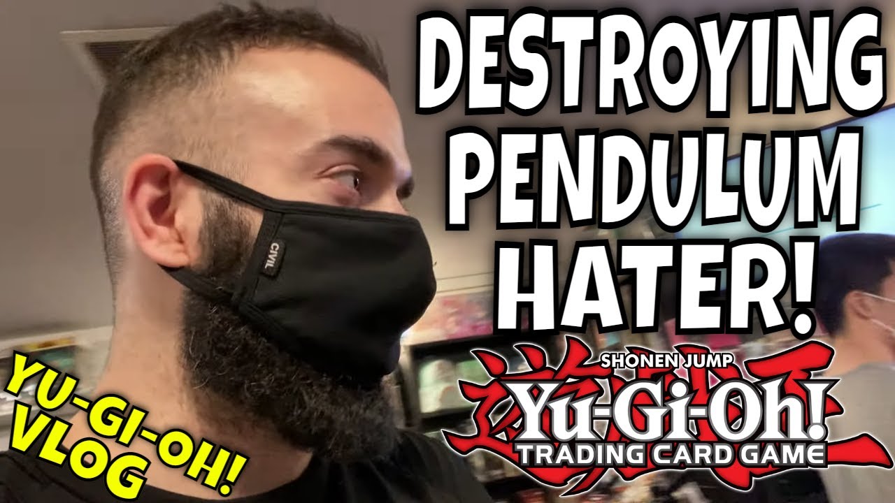 DESTROYING biggest pendulum hater at yu-gi-oh! locals