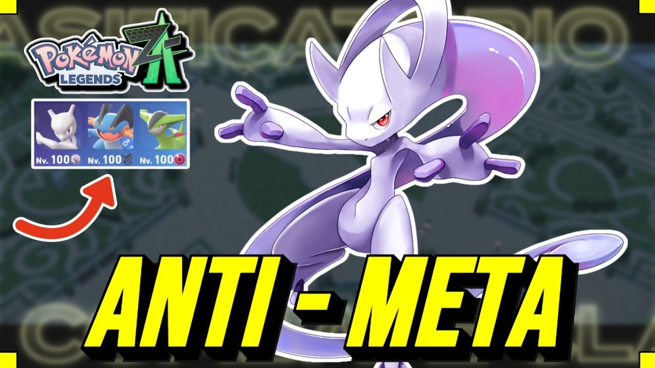 MEGA MEWTWO Y ANTI META Temp 6 - Pokemon Legends Z-A Ranked