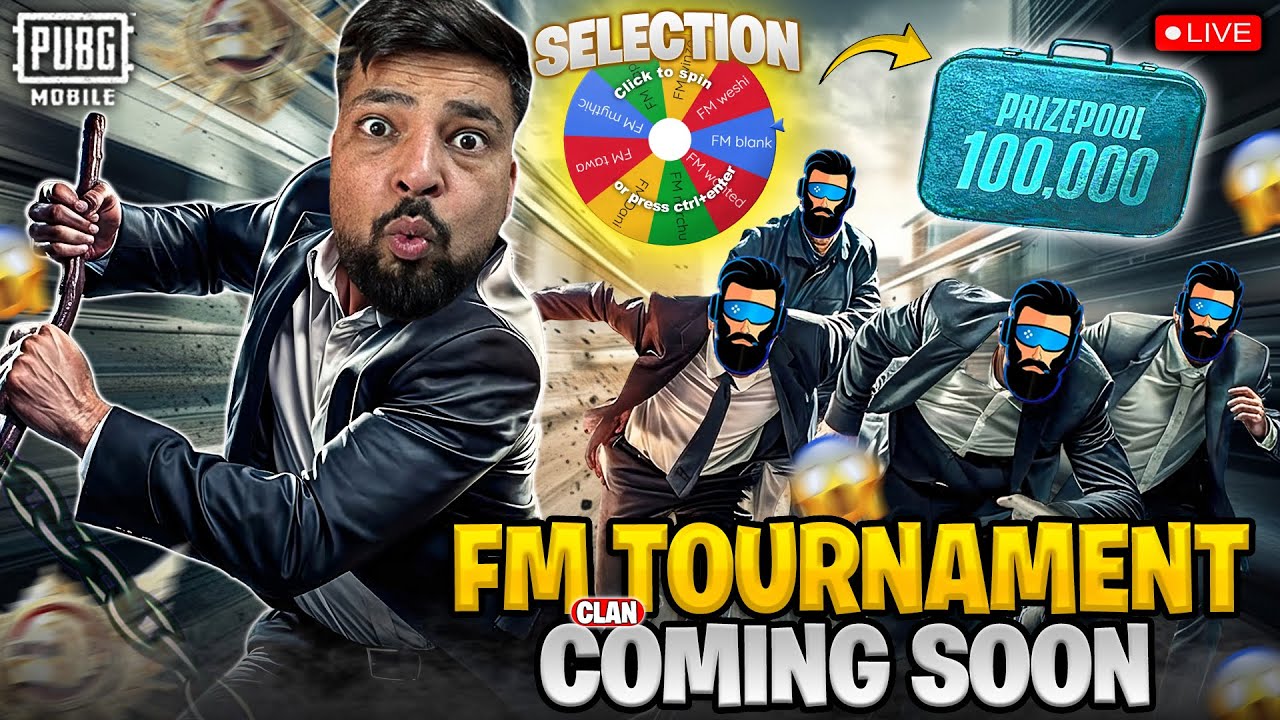 OMG!! $100000 Prize pool 🥵 FM Clan Tournament  - FM RADIO GAMING