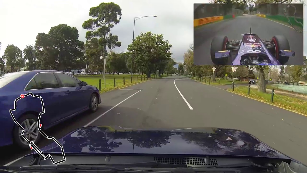 Albert Park Formula 1 Circuit during a non race day