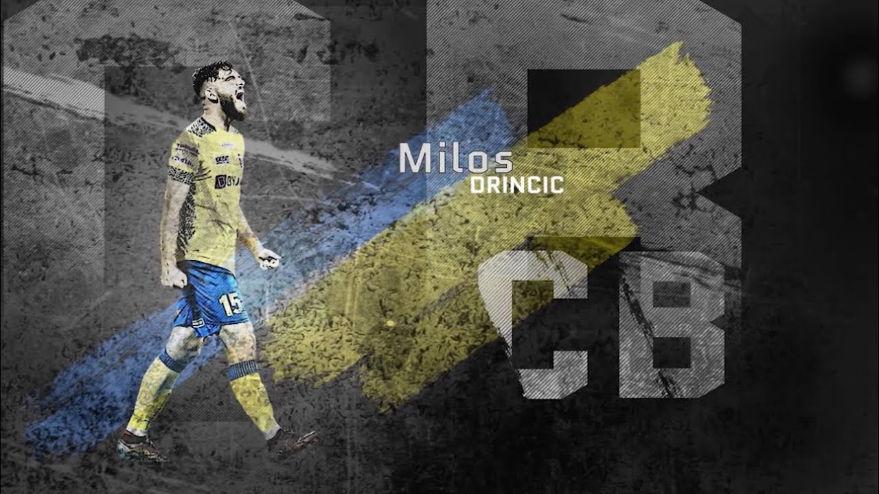 Milos Drincic ● Centre-Back ● Kerala Blasters FC | Highlight video