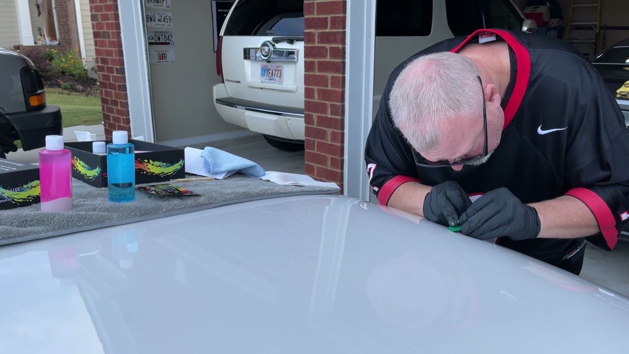 Testing Dr Colorchip on our Iridescent Pearl Tricoat 2023 Blazer