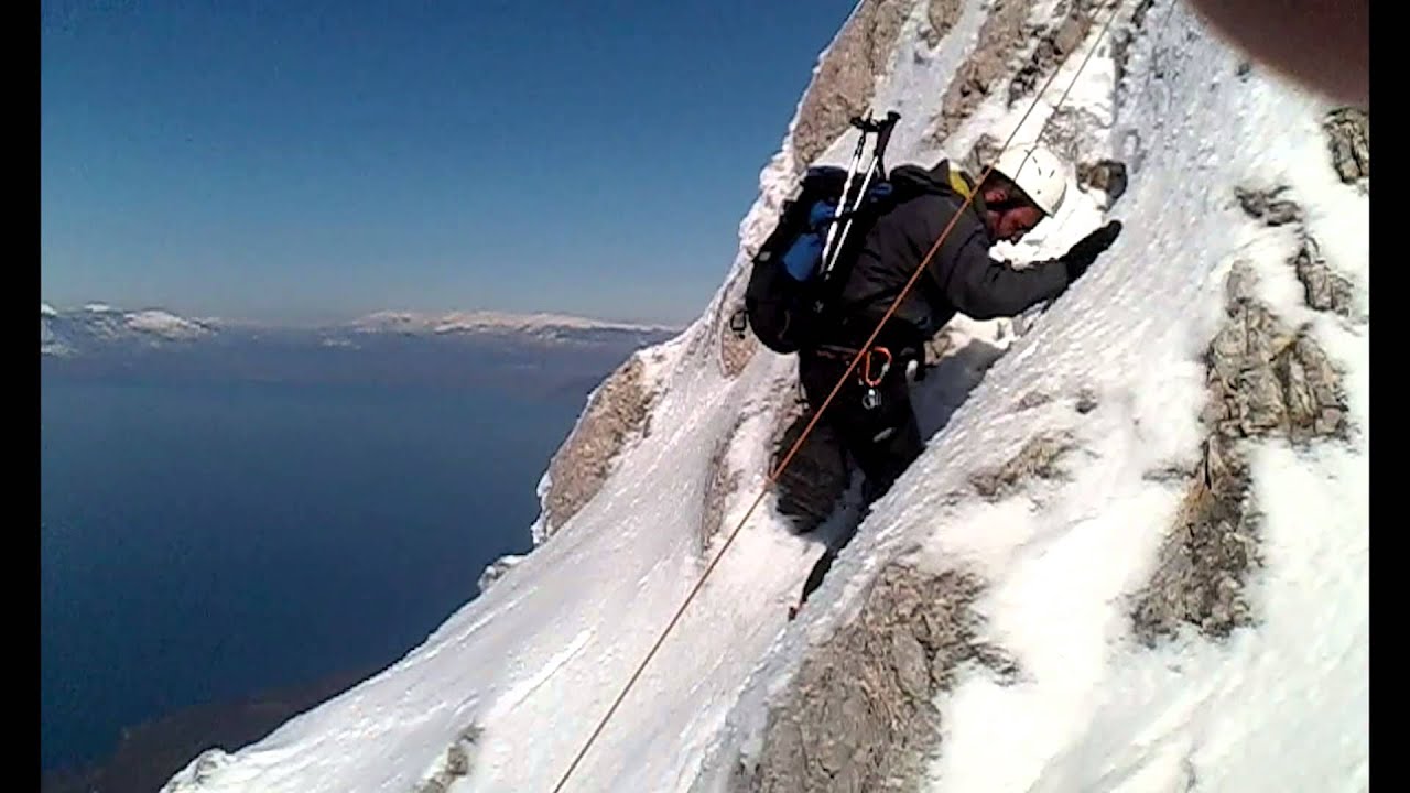 Winter Climbing - Galichica