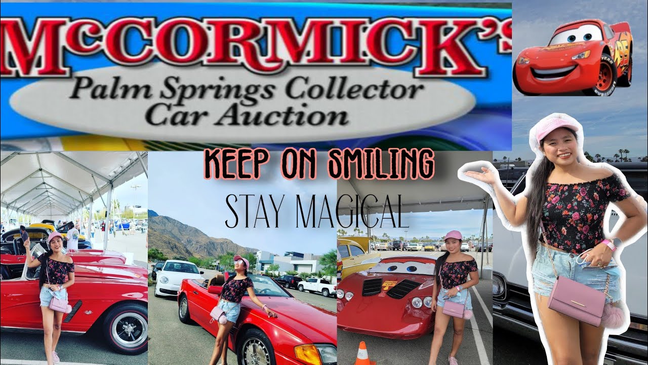 EXOTIC AND CLASSIC CARS THE MCCORMICK'S CAR AUCTIONS IN PALM SPRINGS CALIFORNIA.
