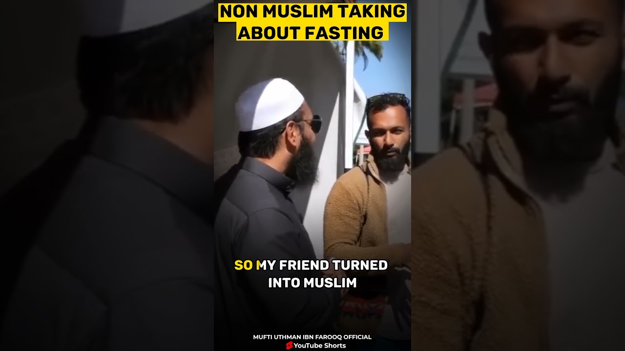 non Muslim talking about fasting | Uthman Ibn Farooq Official