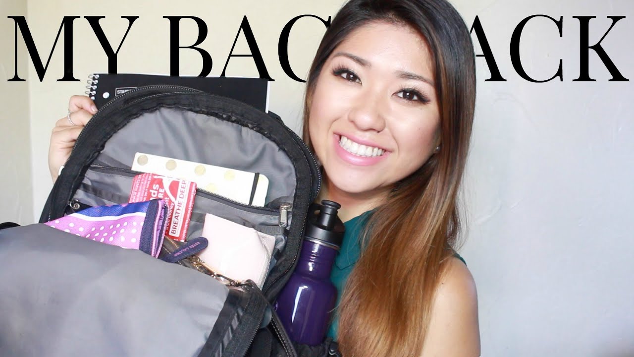 Whats in My Backpack?!