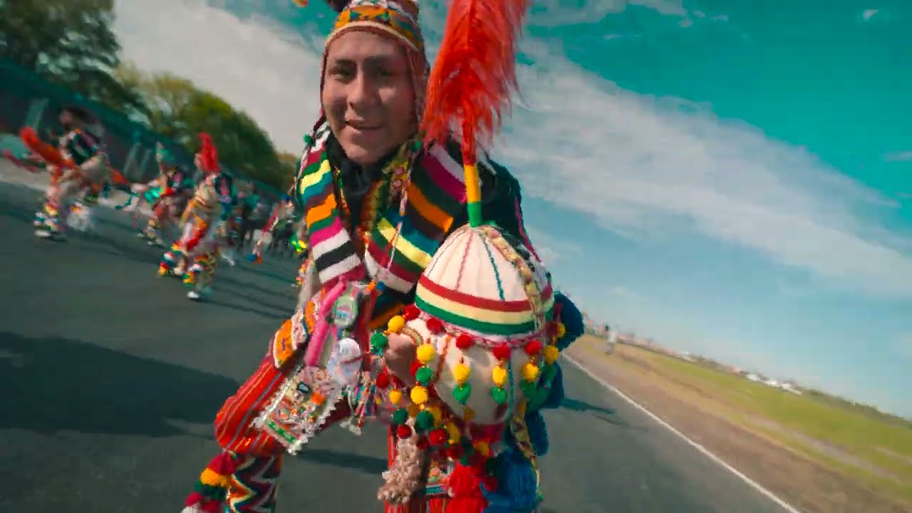 Tinkus San Simon Filial Buenos Aires - desfile folklorico 2024 (Autodromo)
