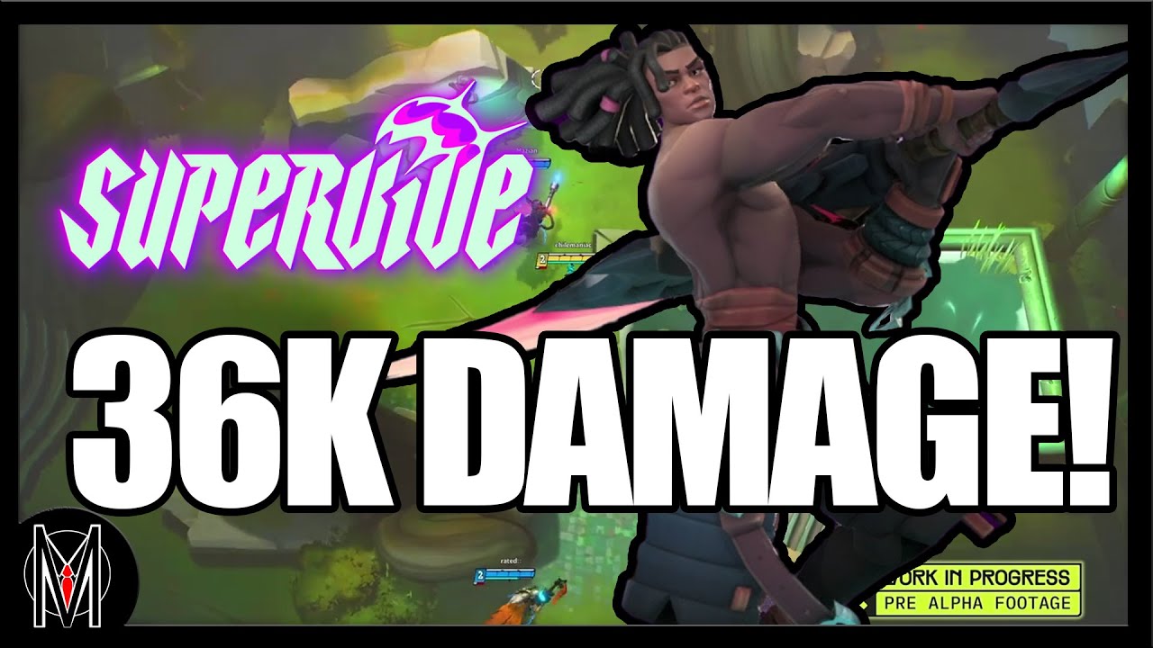 SUPERVIVE - EPIC 36K Damage Full Brall Match with Comms