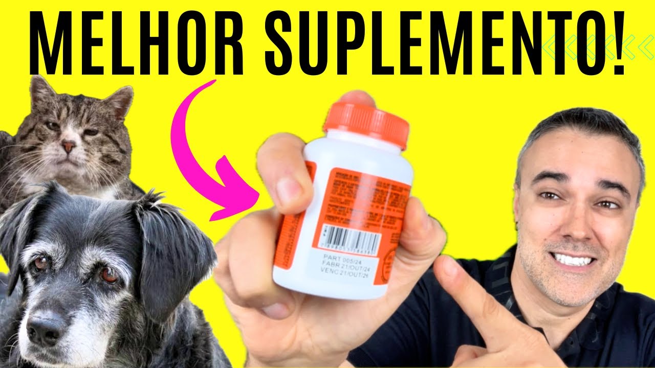 🐶 O MELHOR SUPLEMENTO para PETS IDOSOS (cães e gatos)! ✅SENSACIONAL!