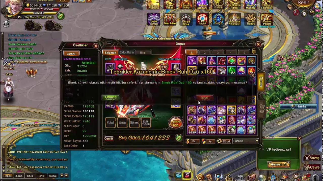 Legend Online jrkemankeş şans takası