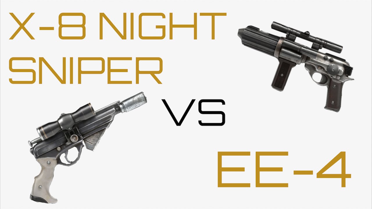 Battlefront: EE-4 vs X-8 NIGHT SNIPER