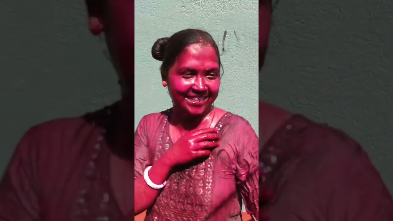 # শুধু আবিরেই শেষ না রং দিয়েও খেলা হলো দোল#