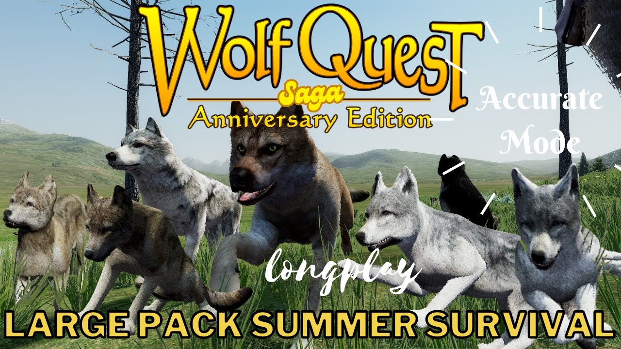 Raising RIVAL Lamar Canyon Puppies! WolfQuest Longplay (No commentary) Dandelion #4
