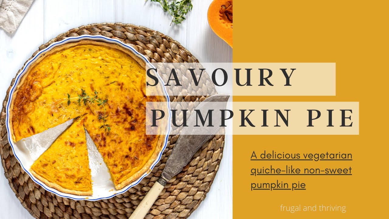 Savoury Pumpkin Pie Recipe