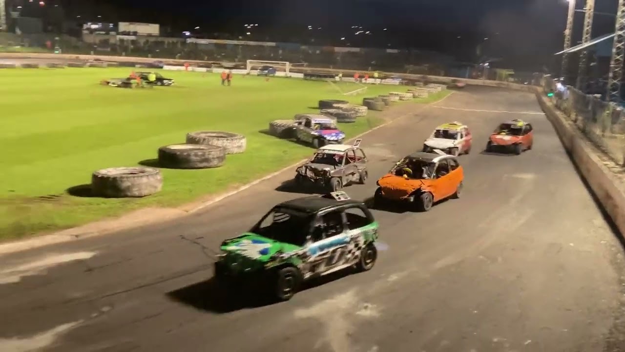 Junior banger final @ Cowdenbeath racewall 27/4/24