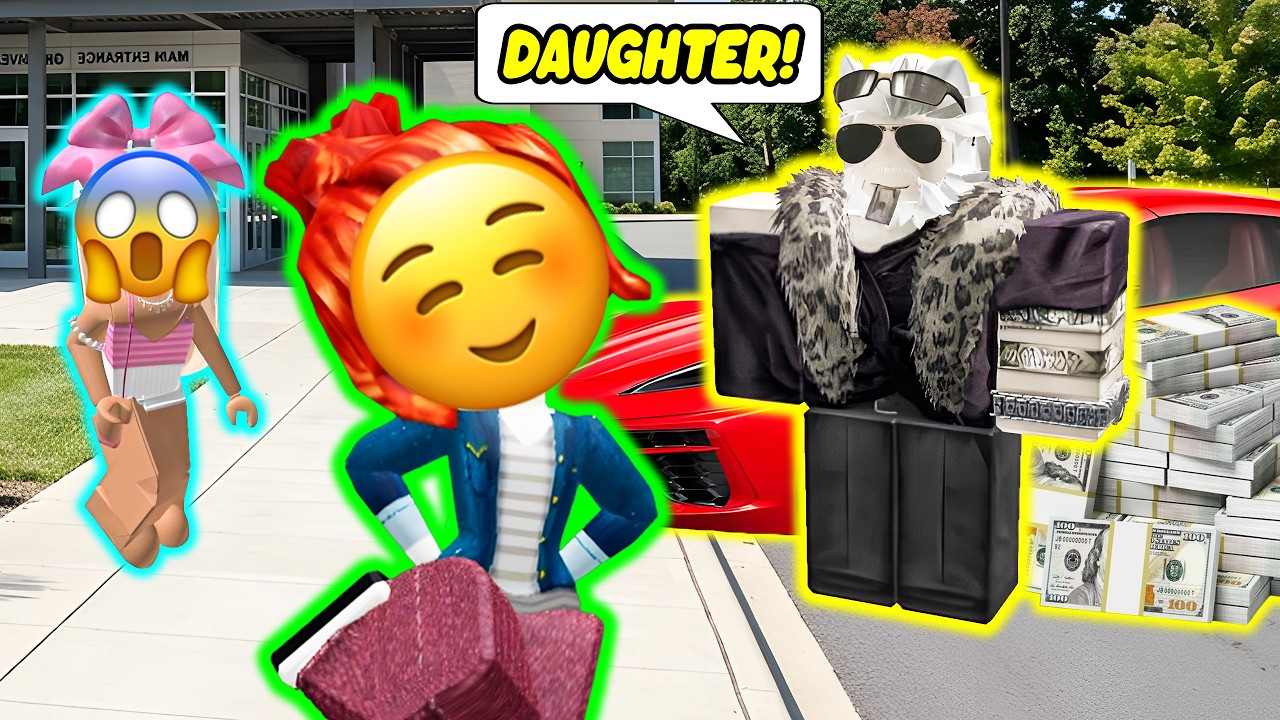 Я дочь гендиректора, которая любит быть &laquo;беконом&raquo; | ROBLOX ОЗВУЧКА ТЕКСТА